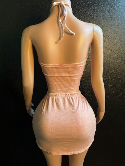 Peachy Skirt Set